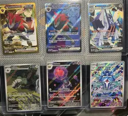 Pokemon Rare Illustration Cards Lot - Image 1
