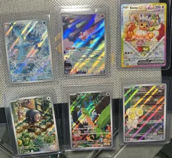 Pokemon Rare Illustration Cards Lot - Image 1
