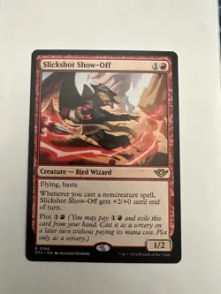 Slickshot Show-Off Mtg Outlaws of Thunder Junction Regular Rare 146 - Image 1