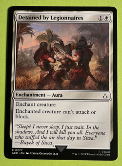 Detained by Legionnaires ACR 277 MTG NM/M Never Played - Image 1