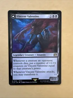 Vincent Valentine R0125 Final Fantasy MTG Magic the Gathering NM - Image 1