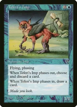 MTG Teferi's Imp Mirage R (LIGHTLY PLAYED) - Image 1