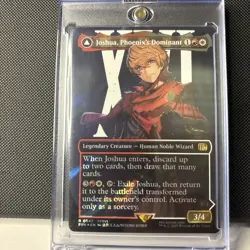 MTG Joshua, Phoenix’s Dominant Borderless Surge Foil Final Fantasy NM - Image 1