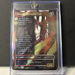 MTG Joshua, Phoenix’s Dominant Borderless Surge Foil Final Fantasy NM - Image 2