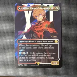 MTG Joshua, Phoenix’s Dominant Borderless Surge Foil Final Fantasy NM - Image 3