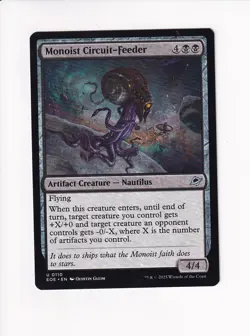 MAGIC THE GATHERING MTG EDGE OF ETERNITIES MONOIST CIRCUIT-FEEDER - Image 1
