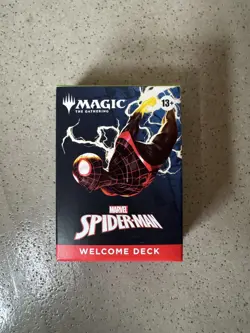 SDCC 2025 MTG Spider-Man Magic The Gathering Green Welcome Deck New - Image 1