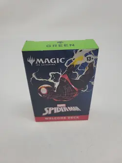 SDCC 2025 MTG Spider-Man Magic The Gathering Green Welcome Deck New - Image 5