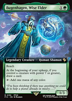 Bugenhagen, Wise Elder - Extended Art - MTG: Final Fantasy - NM/M🔥🔥📦📦🃏🃏 - Image 1