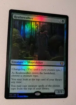MTG *FOIL * Kaldheim Rare REALMWALKER NM - Image 1