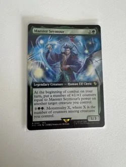 Maester Seymour (Extended Art) #160 (NM) Final Fantasy FIC Magic MTG - Image 1