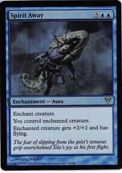 Spirit Away *FOIL Rare* Magic MtG x1 Avacyn Restored SP - Image 1