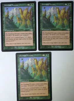 Overlaid Terrain x3 - Nemesis - MTG Magic the Gathering - Image 1