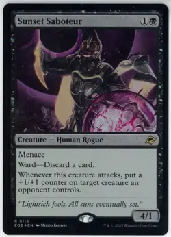 Sunset Saboteur Foil Edge of Eternities MTG 116 EOE - Image 1