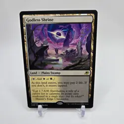 Godless Shrine - Regular Rare #254 - Edge of Eternities NM MTG *PACK FRESH* - Image 1
