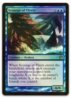 Scourge of Fleets #51 (Foil) (NM) Prerelease Cards PRE Magic MTG - Image 1