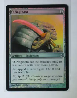 O-Naginata Foil - Saviors of Kamigawa - MTG Magic the Gathering - Image 1