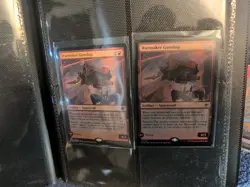 Warmaker Gunship x2 R 0167 FOIL + 1 NNON FOIL MTG Edge Of Eternities EOE EN NM/M - Image 1