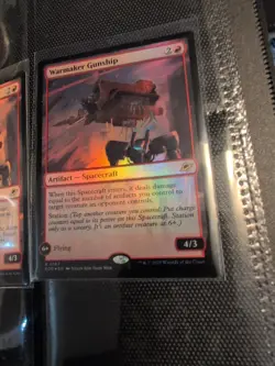 Warmaker Gunship x2 R 0167 FOIL + 1 NNON FOIL MTG Edge Of Eternities EOE EN NM/M - Image 2
