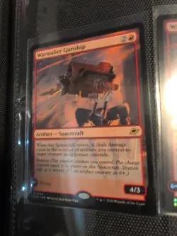 Warmaker Gunship x2 R 0167 FOIL + 1 NNON FOIL MTG Edge Of Eternities EOE EN NM/M - Image 3