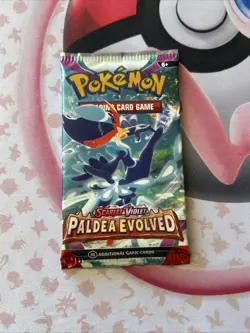 Pokemon Paldea Evolved SV2 English Factory Sealed Booster Pack - Image 1
