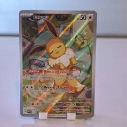 Eevee SVP173 S&V Prismatic Evolutions Pokemon Center Stamped Black Star Promo #3 - Image 1