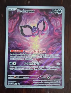 Pecharunt SVP 129 Black Star Promo Pokemon TCG Shrouded Fable - Image 1