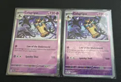 Pokemon TCG Surging Sparks Cofagrigus Holo & Reverse Holo Rare 083/191 - Image 1