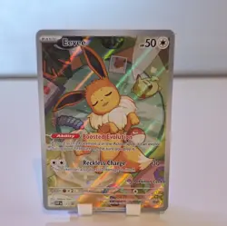 Eevee SVP173 S&V Prismatic Evolutions Pokemon Center Stamped Black Star Promo #2 - Image 1