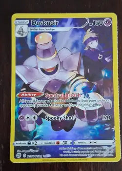 Dusknoir Trainer Gallery Ultra Rare - TG06/TG30 - Brilliant Stars Pokemon 2022 - Image 1