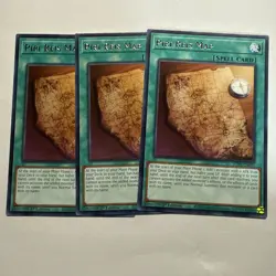 Piri Reis Map 3x (playset) JUSH-EN030 Rare 1st Ed NM (READY TO SHIP!) YuGiOh - Image 1