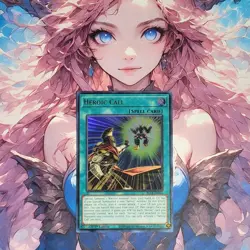Yugioh - Heroic Call - BLCR-EN026 - Ultra Rare - 1st Edition - Near Mint - Image 1