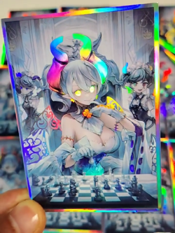 Comic Con Holographic Labrynth Trading Card Sleeves 50 count YuGiOh! 2.48"x3.54" - Image 2