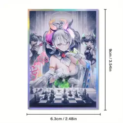 Comic Con Holographic Labrynth Trading Card Sleeves 50 count YuGiOh! 2.48"x3.54" - Image 5