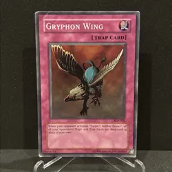 YUGIOH GRYPHON WING SUPER RARE SDP-050 - LP - Image 1