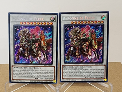 Yugioh! Baronne De Fleur RA01-EN034 Secret Rare x2 (LP) - Image 1