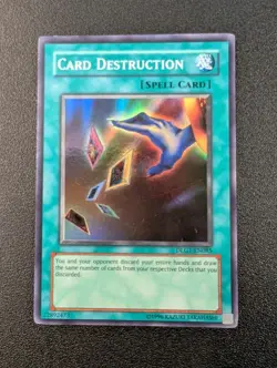 Card Destruction DLG1-EN085 Super Rare Unlimited LP - Image 1