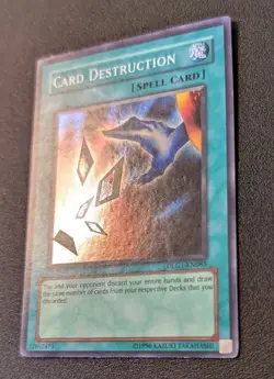 Card Destruction DLG1-EN085 Super Rare Unlimited LP - Image 3
