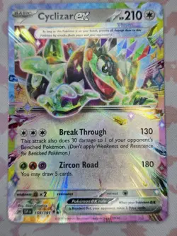 Pokemon Scarlet & Violet Surging Sparks: Cyclizar EX 159/191 Card - Image 1