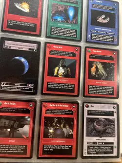 Star Wars CCG Player’s Card Lot 1996 Decipher Star Wars 120 Plus Album Lot 4 - Image 4