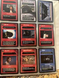 Star Wars CCG Player’s Card Lot 1996 Decipher Star Wars 120 Plus Album Lot 4 - Image 5