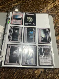 Star Wars CCG Player’s Card Lot 1997 Decipher Star Wars 150 Plus Album Lot 6 - Image 1