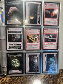 Star Wars CCG Player’s Card Lot 1997 Decipher Star Wars 150 Plus Album Lot 6 - Image 4