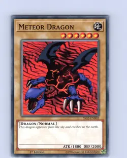 Yu-Gi-Oh TCG Meteor Dragon SS02-ENB02 1st Edition Common Card NM - Image 1