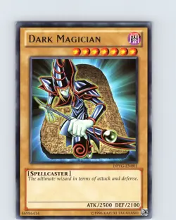 Yu-Gi-Oh TCG Dark Magician DPYG-EN001 Unlimited Regular Rare Card NM - Image 1