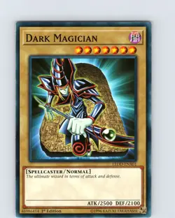 Yu-Gi-Oh TCG Dark Magician LEDD-ENA01 1st Edition Common Card NM - Image 1