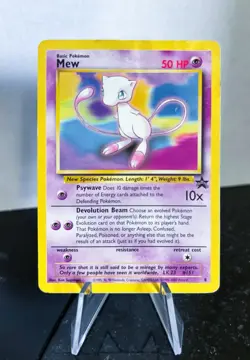 Mew Black Star Promo Vintage Rare Pokemon Card Pokemon TCG Near Mint WoTC 2000 - Image 1