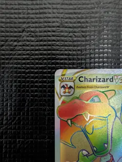 Pokemon TCG Charizard VSTAR Rainbow Secret Rare Card 174/172 Brilliant Stars - Image 5