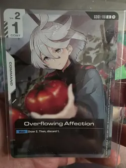 Gundam Card Game TCG Overflowing Affection FIrst Combat Tournament Promo English - Image 1