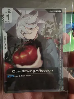 Gundam Card Game TCG Overflowing Affection FIrst Combat Tournament Promo English - Image 3